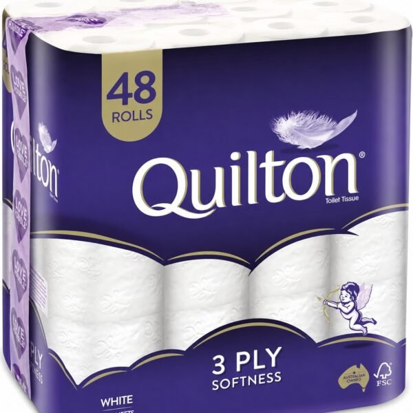 Quilton 3-Ply Soft Toilet Tissue 48 Rolls